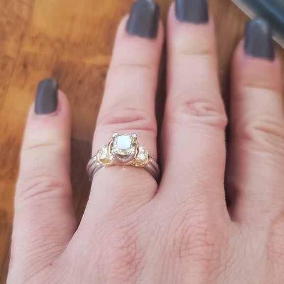 Verragio fancy yellow diamond ring 1.53 tcw - Picture 11 of 12